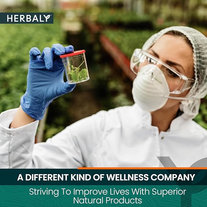 Herbaly Glucose Functional Tea - Vitality & Wellness - Gymnema Sylvestre, Ceylon Cinnamon, Bitter Melon, Dandelion Root, Fenugreek - Daily Teas - Organic Plant-Based Tea Bag Pyramids - 30 ct - Bloomnest