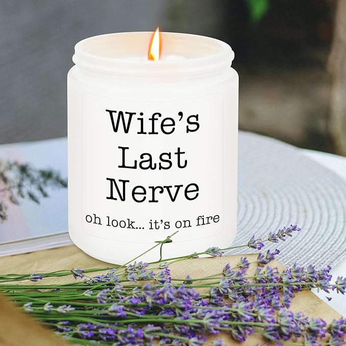 Homsolver Gifts for Wife from Husband, Wedding Birthday, Mothers Fathers Day,Christmas, Anniversary, Valentines, Romantic Scented Candles