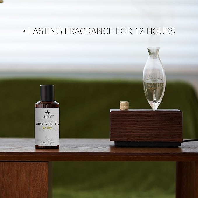 Hotel Scent Essential Oil - My Way - Luxury Hotel Inspired Home Aromatherapy Diffuser Oil - Lemon, Bergamot, Orange Blossom- for Diffuser, Humidifier, Ultrasonic, Reed - 150ML - Bloomnest