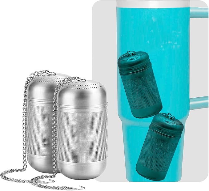 316 Stainless Small Size Steel Tea Strainers for Loose Tea,Extra Fine Mesh Tea Infuser, Loose Leaf Tea Steeper for Black Tea - Bloomnest