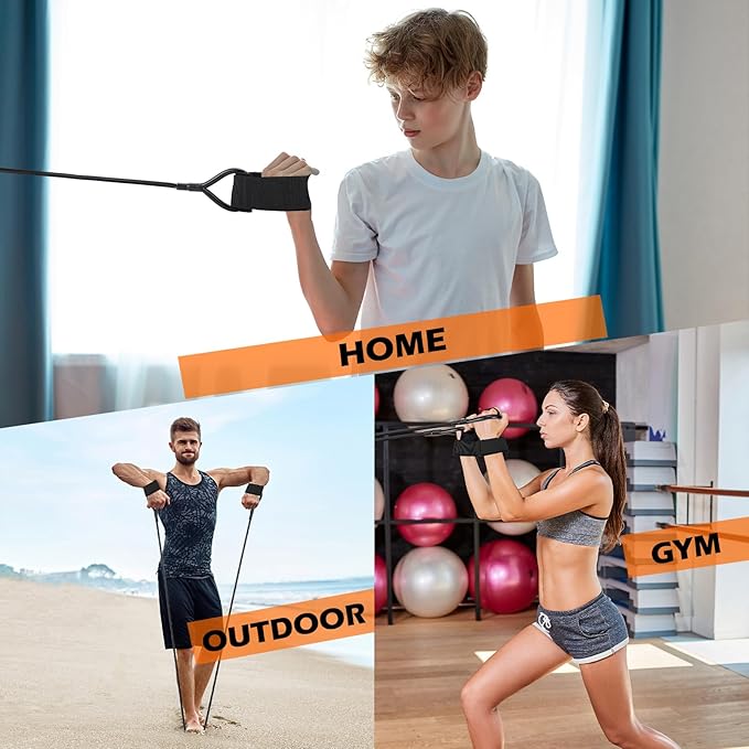Zomiboo Baseball Bands Sports Resistance Exercise Bands Arm Strength Training Softball Baseball Pitching Training Workout Equipment for Youth Adult - Bloomnest