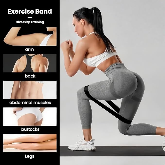 6 in 1 Foam Roller Set Includes Hollow Core Massage Roller, Yoga Stick, Massage Ball, Fitness Stretching Strap, Carrying Bag, Towel, Massage Roller (Black) - Bloomnest