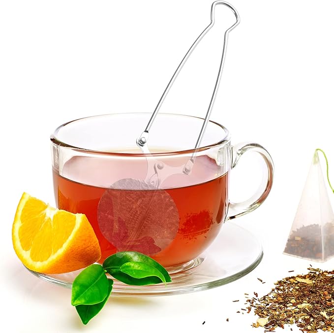 Snap Ball Tea Strainer, Exptolii 3 Pack Stainless Steel Tea Infuser Filter with Handle for Loose Leaf Tea, Spices, Seasonings - Bloomnest