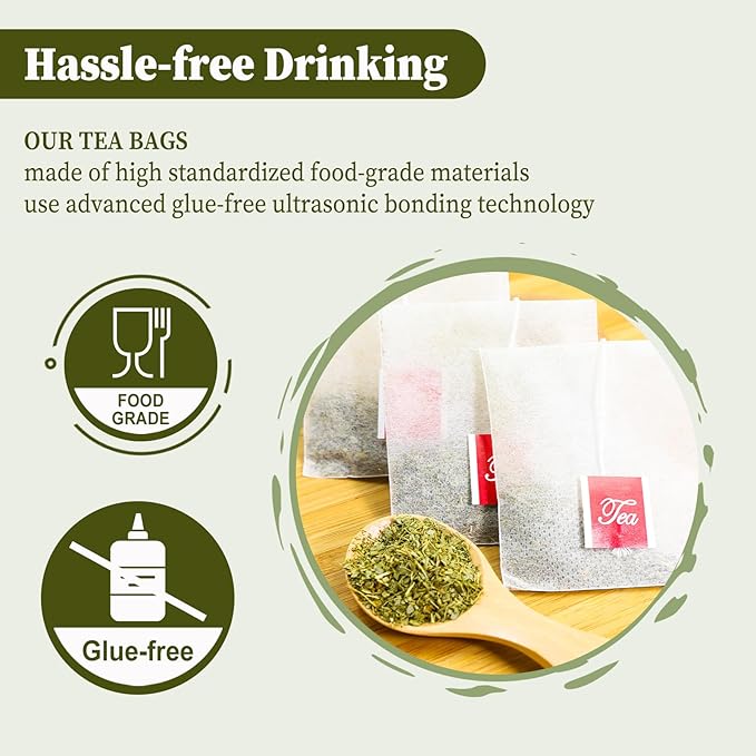 FullChea - Natural Eucalyptus Tea Bag 30 Teabags, 1.5g/bag - Premium Hojas de Eucalipto - Non-GMO - Caffeine-free - Boost Respiratory Health - Bloomnest