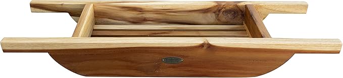 EcoDecors, 29 inch, Bath Tray for Tub, Bath Tub Tray Wood, Bathtub Table, Caddy for Bathtub in Natural Teak - Bloomnest