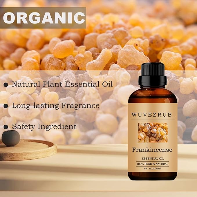 Frankincense Essential Oils, 30ML Pure and Natural Essential Oil for Aromatherapy Diffuser - Frankincense /1 Fl Oz - Bloomnest