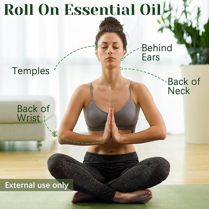 Tea Tree Oil Roll On - 100% Pure Tea Tree Essential Oil for Skin - Premium Quality Aromatherapy Oil - Bloomnest