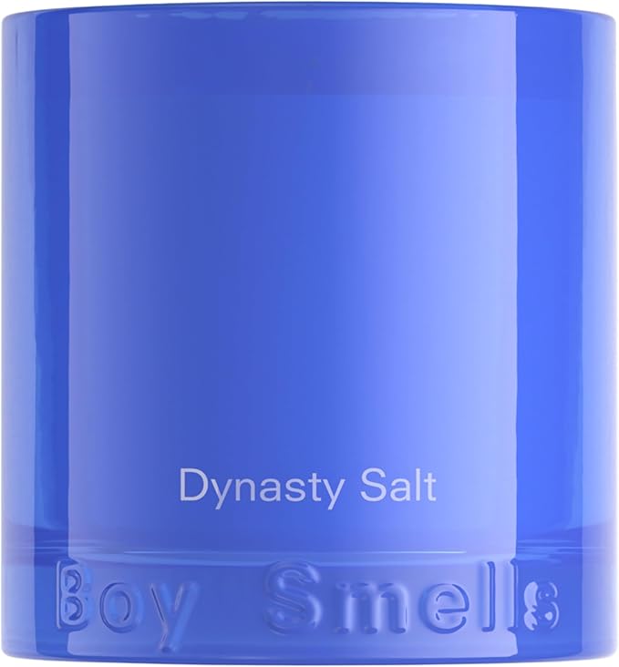 Boy Smells Dynasty Salt Cotton Candle - 8.5 oz Luxury Candle with Pink Pepper, Cotton Accord, and Musk - Cotton Wick - Up to 50-Hour Burn - Cotton Wick - Bloomnest