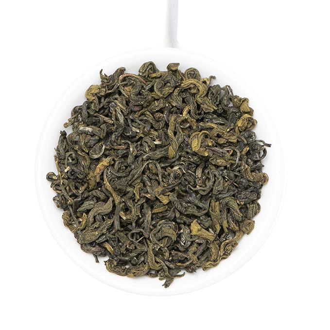 VAHDAM, Earl Grey Citrus Green Tea Loose Leaf (50+ Cups, 3.5 oz) Loose Leaf Earl Grey Green Tea With Pure Bergamot Oil | High Elevation Grown | Vacuum Sealed for Freshness - Bloomnest
