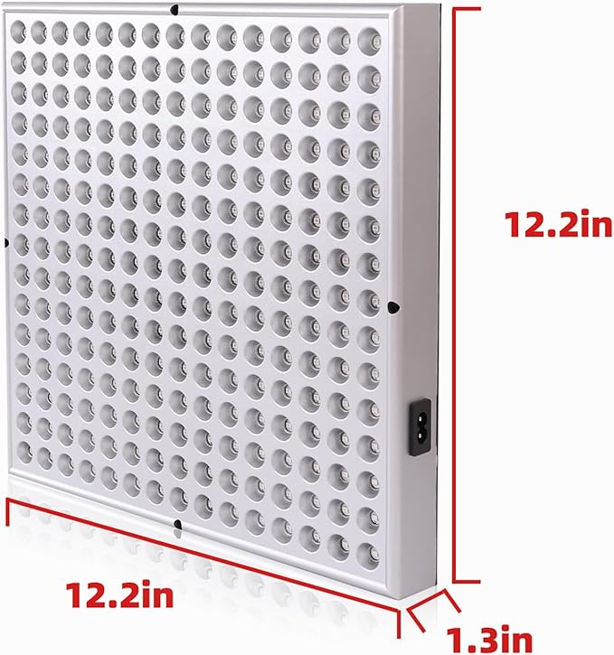 Red-Light-Therapy-Device - 45W LED Panel Deep 660nm and Near-Infrared 850nm LED Light Combo for Skin Beauty,Pain Relief of Muscles and Joints LHCYLDQ