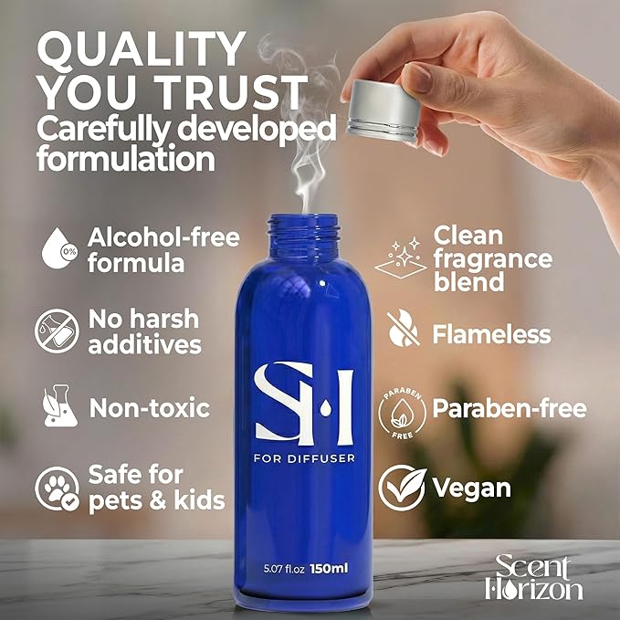 Inspired by Ritz-Carlton 5-Star Hotel No.1014 | Hotel Collection Diffuser Oil, 5.07 Fl oz, (150 ml) Scent Oil for Ultrasonic Diffuser and Waterless Diffuser, Luxury Highly Concentrated Fragrance Oil - Bloomnest