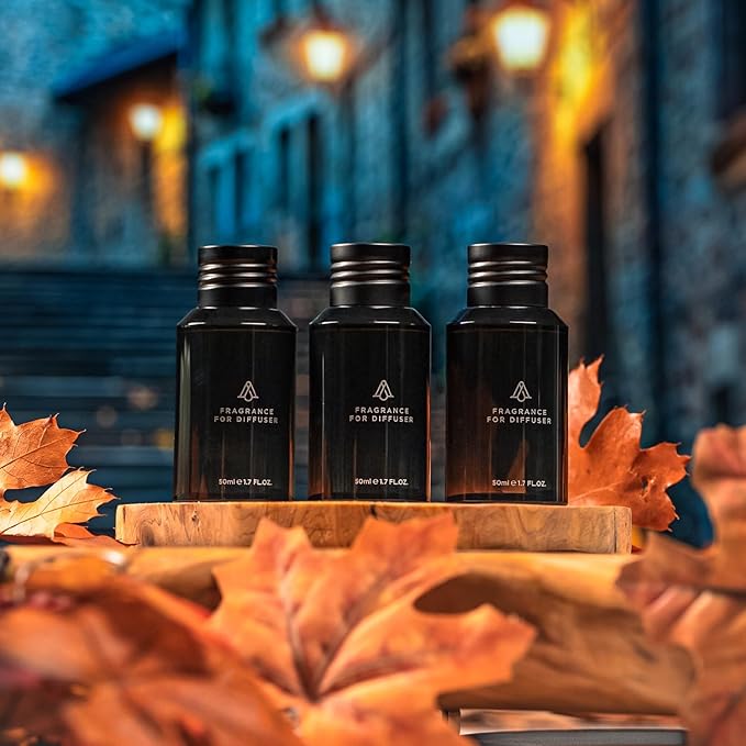 AromaPlan Scent Diffuser Oil Tea Collection- Luxury Fragrance Oil - Home & Hotel Fragrance - Non Toxic for Pet and Children- Made in USA- Gift Ready, 3 Pack/1.7 fl.oz(50 ml Each) - Bloomnest