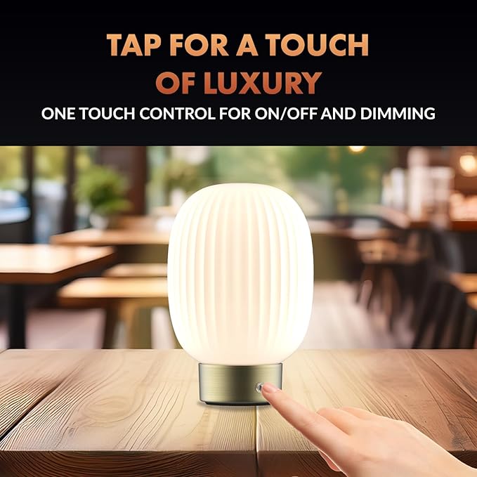 Newhouse Lighting Altura, Brass 2700K Dimmable Cordless USB-C Rechargeable Table Lamp NHTL-AL-BRS, Cordless Desk Lamp for Living Room, Bedroom, Coffee Table, and Other Cozy Home Decor - Bloomnest