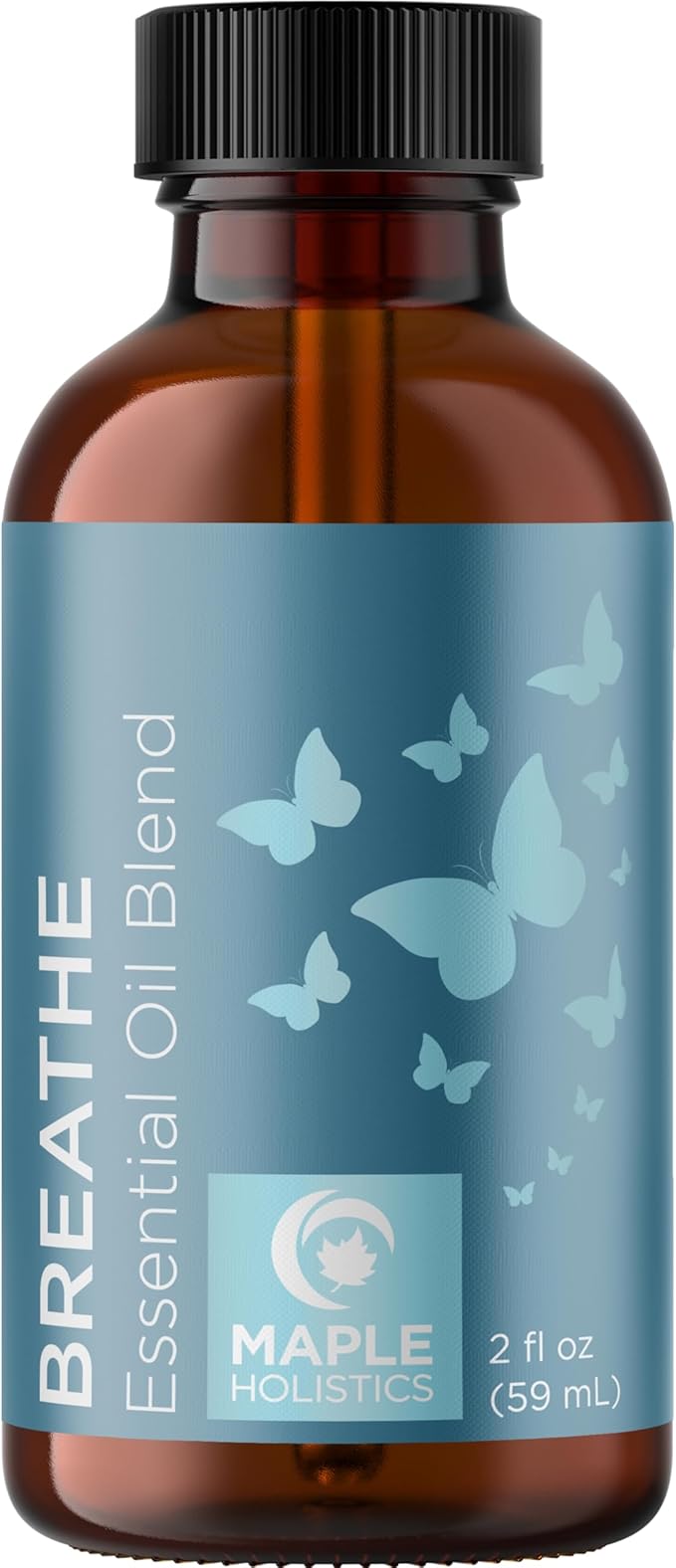 Breathe Essential Oil for Diffuser - Invigorating and Refreshing Breathe Essential Oil Blend with Eucalyptus Peppermint Tea Tree and Mint for Diffusers for Home and Shower Aromatherapy (2 Fl Oz) - Bloomnest