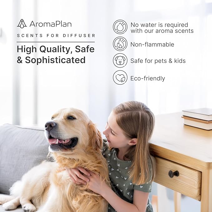 AromaPlan Hotel Scents Inspired by A+F Fierce 16 Fl Oz (473ml), Home Luxury Aroma & Hotel Diffuser Oil- Hotel Diffuser Oil for Aromatherapy- USA Made, Bigger Bottle, Bolder Aroma & Longer Lasting - Bloomnest