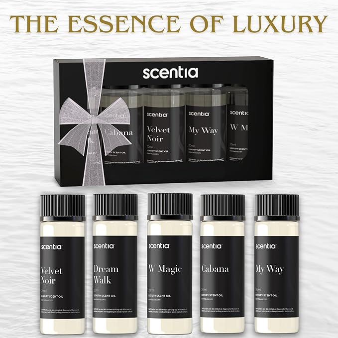 My Way Hotel Diffuser Oil | Aromatherapy Fragrances Inspired by 5-Star Hotels | Luxurious Scents Gift Set-5x20ml Bottles Set-The 1 Hotel Miami Beach & 5-Star Hotels - Thanksgiving & Holiday Gift - Bloomnest