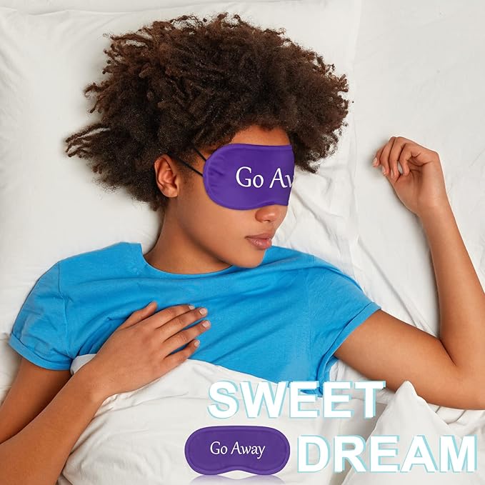 Eurzom 40 Pcs Funny Sleep Eye Mask Soft Night Sleep Mask Bulk for Sleeping Blackout Blindfolds with Adjustable Strap for Women Men Kids Travel Nap Meditation Party Gifts Favors(Colorful) - Bloomnest