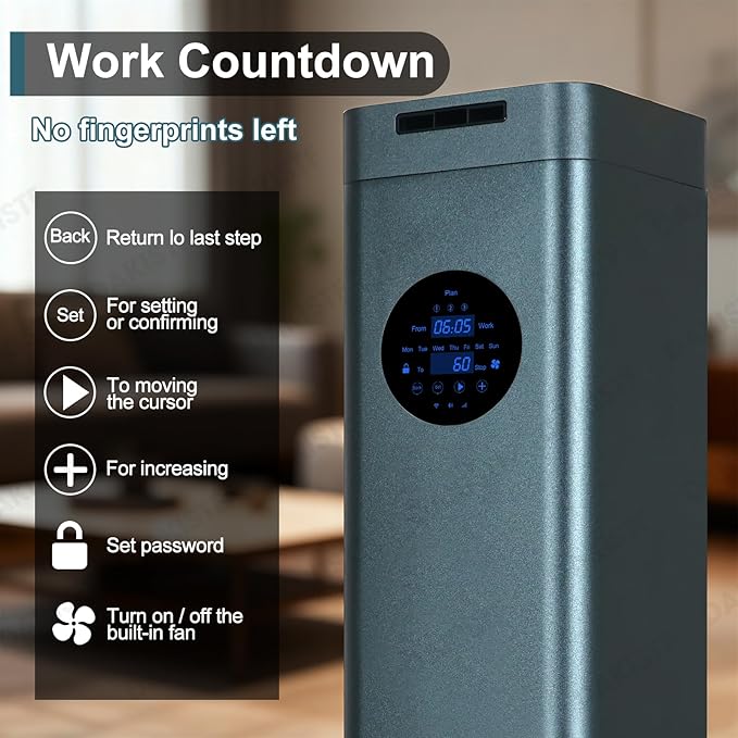 Upgrade Waterless Essential Oil Diffuser with WiFi & Bluetooth Control Cold-Air Diffusion Tech. 6000 Sq. Ft Coverage, 1500ml Scent Air Machine for Whole Home, Spa, Hotel (No Essential Oils) - Bloomnest