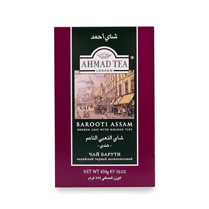 Ahmad Tea Barooti Assam Tea Loose Leaf, 16 Ounce - Bloomnest
