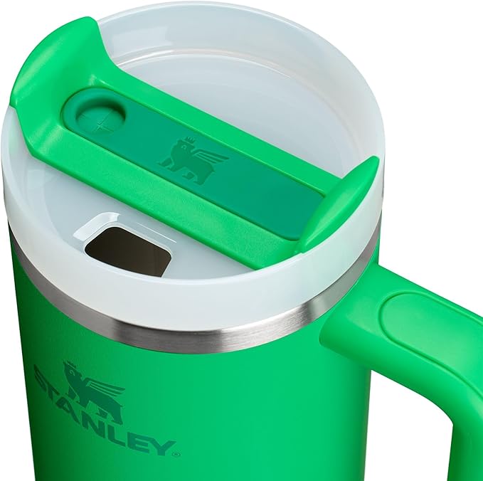 Stanley Quencher H2.0 Tumbler with Handle and Straw 30 oz | Flowstate 3-Position Lid | Cup Holder Compatible for Travel | Insulated Stainless Steel Cup | BPA-Free | Meadow