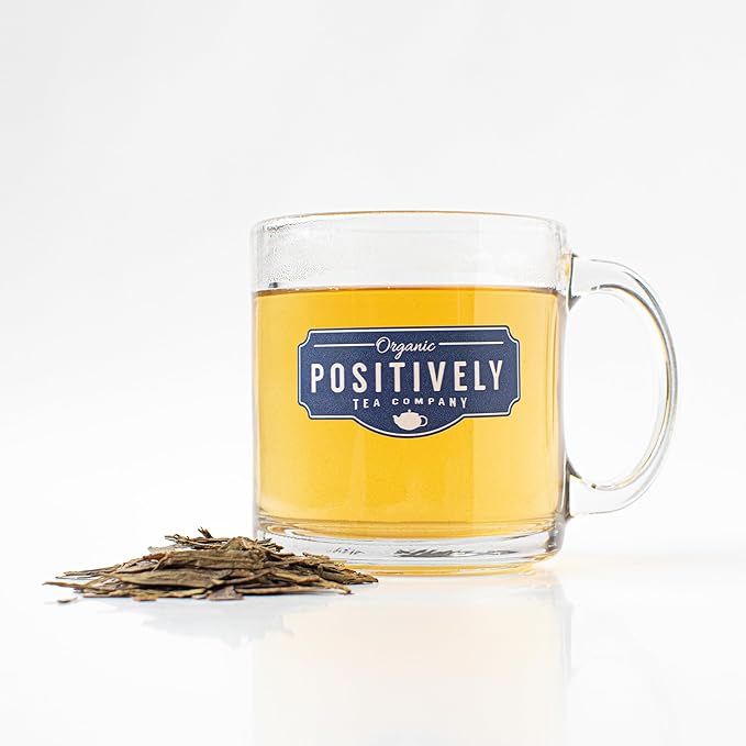 Organic Positively Tea Company, Dragonwell Green Tea Bags, 20 Count - Bloomnest