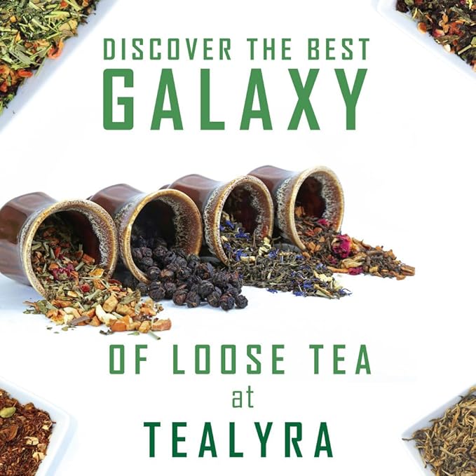 Teayra - Keemun Mao Feng - Premium Chinese Black Loose Leaf Tea - Perfect English Breakfast Tea - Energy Boost - Caffeine Bold - 220g (8-ounce) - Bloomnest