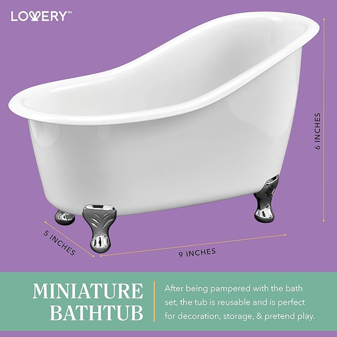 Bath Bomb Self Care Gifts for Women, White Elephant Gifts for Adults,10 Oversized Two Tone Bath Fizzies with Shea & Coco Butter Dry Flower Petals, Rich, Spa Bath Set in Cute Tub - Bloomnest