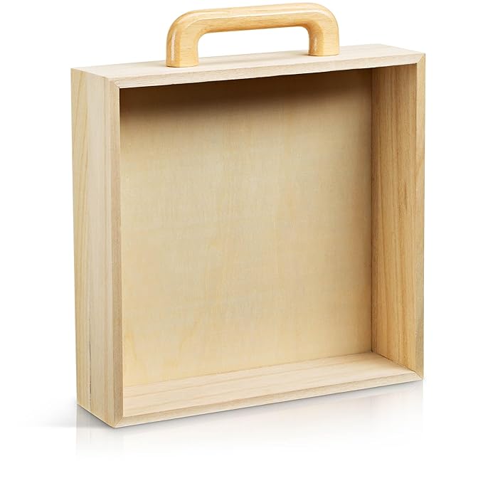 Deluxe White Rose Jasmine Spa Basket Home Spa Set with Shower Gel, Body Lotion, Bath Salts, Body Scrub, Bath Bomb and Bath Puff in Wooden Curio Valentines Gift