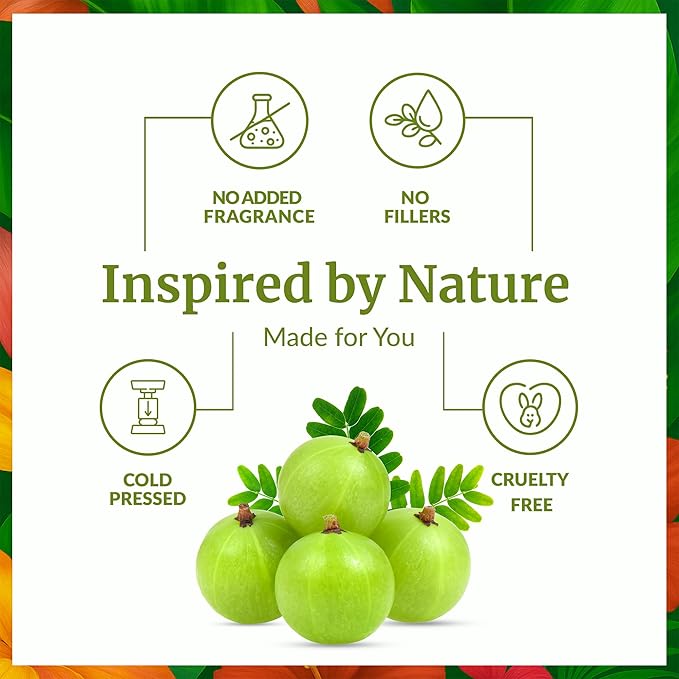 SVA Amla Oil Organic - 16 Fl Oz – 100% Natural Cold Pressed Organic Amla - for Face, Skin Care, Hair Care, Scalp Massage & Body Massage – Carrier Oil - Bloomnest