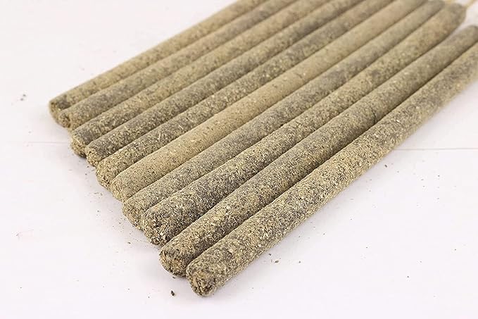 SOUL STICKS Handcrafted 10pcs Resin Artisan Incense Sticks Non-Toxic & Long Lasting Aromatic Sticks for Yoga Meditation Relaxation Aromatherapy Cleansing & Purification (7 Chakra Blend) SoulSticks