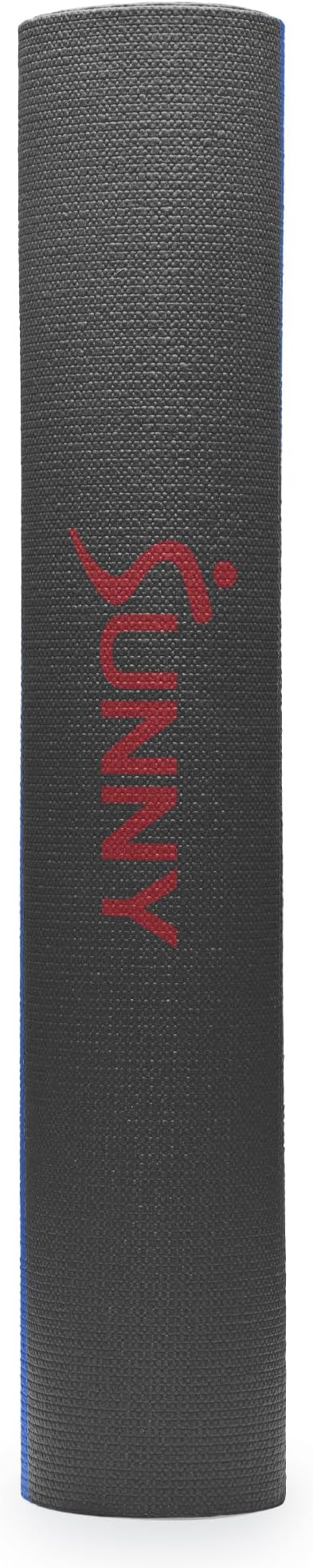 Sunny Health & Fitness Non-Slip Yoga Mat – Durable, Anti-Tear, Lightweight, Cushioned Support for Yoga, Pilates, Stretching Exercises, Meditation and Floor Workouts | Multiple Sizes & Colors - Bloomnest