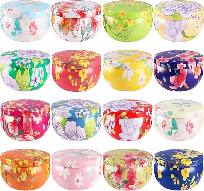16 Pack 2.5oz Ladies Scented Candle Flower Set - Unique Decorative Gifts for Home, Women's Day, Birthdays, Bridesmaids, Anniversaries with Scented Candle Pack Set - Pampering Gift Set, Women's. - Bloomnest