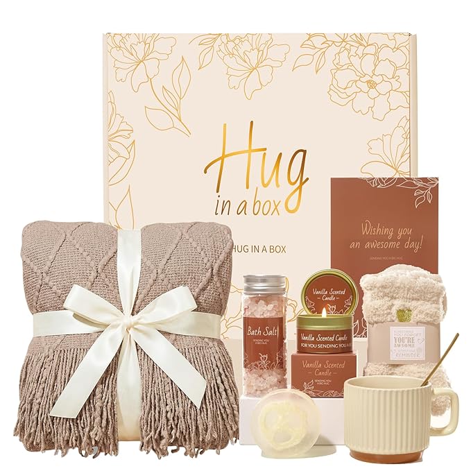 Sympathy Gift Basket for Women - Loss of Loved One Gift baskets for women Care Package with Self Care Items, Get Well Gifts For Women - Bloomnest