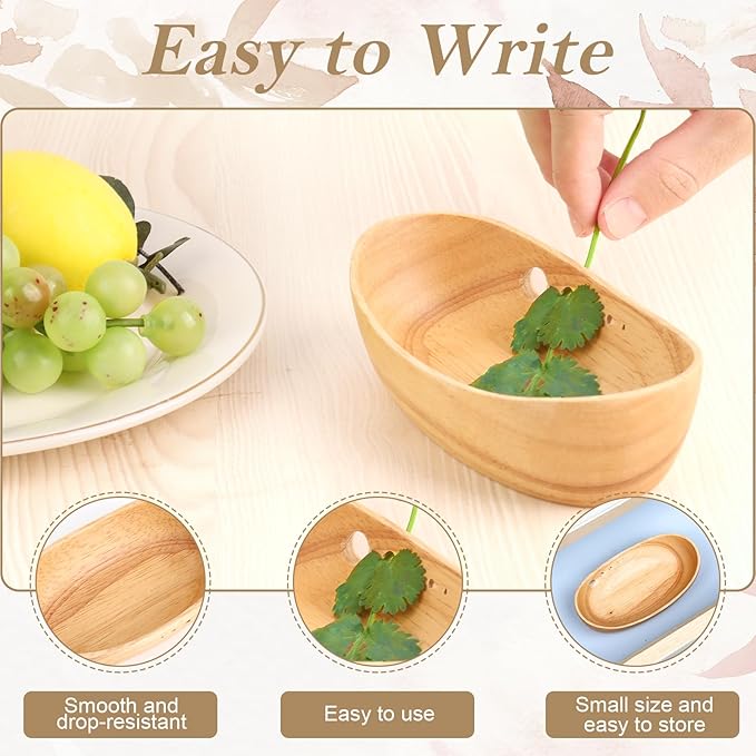 Wooden Herb Stripper Bowl Handmade Herb Stripper Tool with 5 Different Hole Sizes Efficient Herb Peeling Cup Herb Leaf Peeler for Separating Leaves Kale Broccoli Thyme Basil Rosemary - Bloomnest
