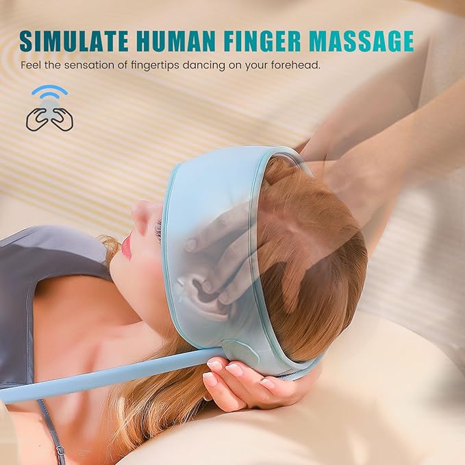 Head Massager Scalp,Rechargeable Massager for Head,Portable Electric Percussion for Deep Relaxation & Stress Relief,Great Gift for Mom and Grandma TEMPTIP