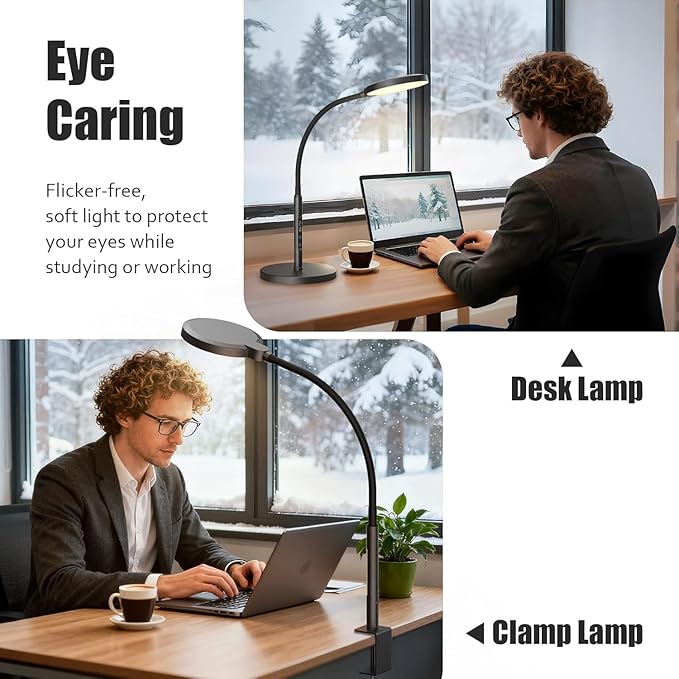 Light Therapy Lamp, 3-in-1 Floor Lamp 11000 Lux, Sunlight Lamp with Remote & Timer, LED UV-Free Sun Lamp with Adjustable 10 Brightness & 5 Color Temperature for Living Room Bedroom Office, Black - Bloomnest