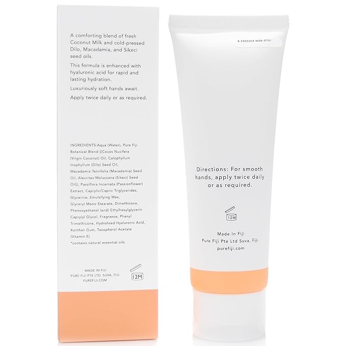 PURE FIJI Hydrating Hand Crème, Mango (4 oz/120ml) - Bloomnest