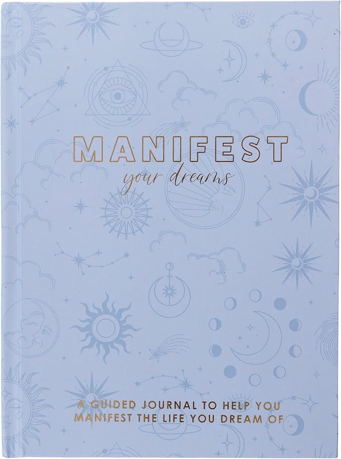 Graphique Self Care Journal | Manifest Design | Affirmations, Goals, Reflections | Guided Notebook with Prompts | Daily Mindfulness Planner | Gift for Women | 256 Pages | 6” x 8” - Bloomnest