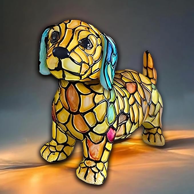 Dachshund lamp,Dog lamp,Dogs Art Night Light, Cute Dogs Themed LED Night Light, Vintage Home Decor, Fun Gift for Dog Lover (Dachshund) - Bloomnest