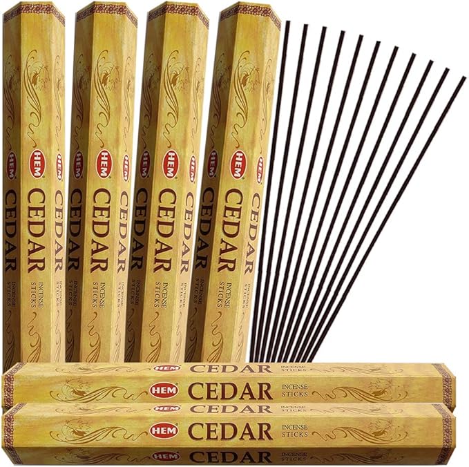 TRUMIRI Cedar Incense Sticks & Holder Bundle TRUMIRI