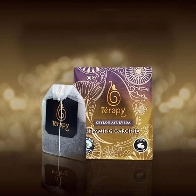 Térapy Ceylon All Day Slimming Tea | All Natural Herbal Ingredients featuring Garcinia Cambogia | Organic Herbal Slimming Tea Bags | Eco-friendly Individually Wrapped Tea Bags - 18 Count - Bloomnest