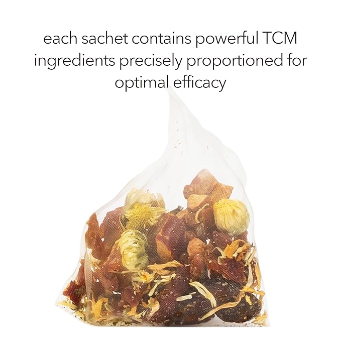 Asian Wellness Tisane Herbal Tea Variety Pack, 3 Blends: Hibiscus & Mandarin to Release Tension & Stress, Honeysuckle & Self-Heal to Support Immune System, Peppermint & Loquat to Soothe Throat | Whole holistic wellness ingredients like dried flowers, r... - Bloomnest