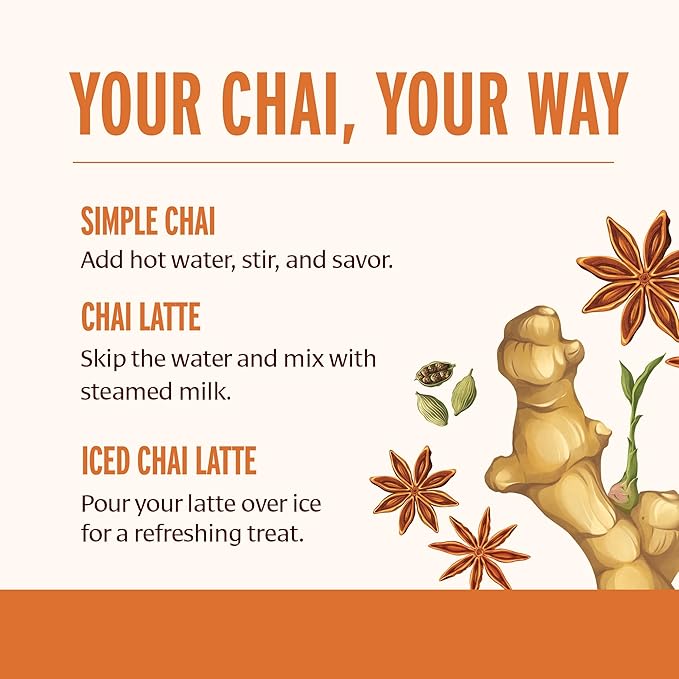 Banyan Botanicals Masala Chai – Organic Tea with Assam Black Tea, L-Theanine & Adaptogenic Herbs – Vegan, Loose Leaf, Fair Trade – 3 oz, 42 Servings - Bloomnest