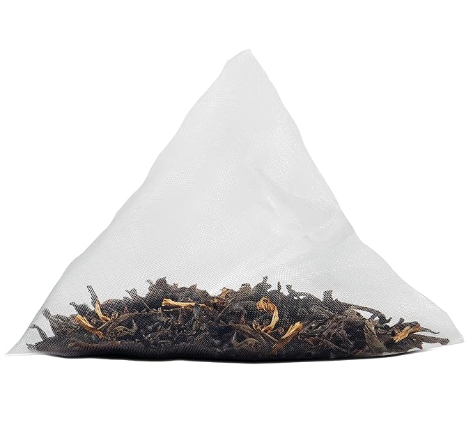 Two Leaves and a Bud Organic Assam Black Tea Bags, Whole Leaf Caffeinated Black Tea in Compostable Sachets, 15 Count (Pack of 1) - Bloomnest