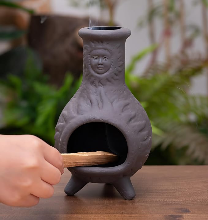 Handmade Palo Santo Holder & Incense Cone Burner-Elegant Sage Smudging Accessory with Capacity for Spiritual Rituals & Energy Cleansing-Thoughtful Gifts for Meditation, Yoga, Aromatherapy - Bloomnest