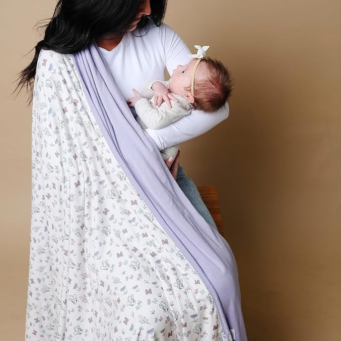 Copper Pearl Jumbo Premium Knit 3 Layer Stretchy Throw Blanket Minnie Mouse's Bowquet - Bloomnest