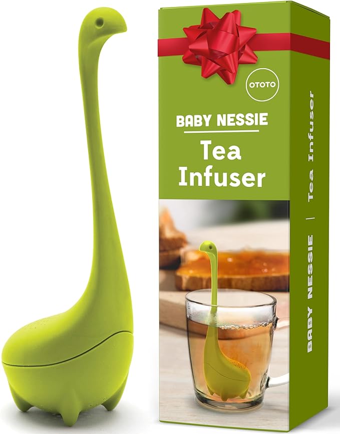 OTOTO Cute Tea Infuser - Loose Leaf Tea Steeper, Tea Accessories, Tea Diffusers for Loose Leaf Tea, Tea Strainers, Cute Gifts, Tea Gift Set, Kitchen Gifts, Cooking Gadgets - Bloomnest