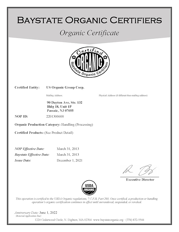 US Organic Palmarosa Essential Oil, USDA Certified Organic 100% Pure, Steam Distilled, Sourced from India (10 ml)