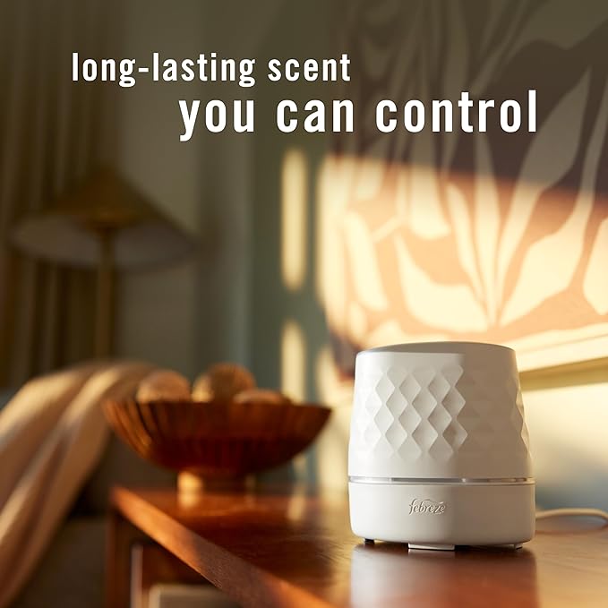 Febreze Plug Scent Booster Continuous Scent Device Oil Diffuser, Compatible with Febreze Air Freshener Plug in Refills - Bloomnest