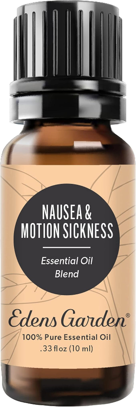 Edens Garden Nausea & Motion Sickness Essential Oil Blend- 100% Pure Premium Grade, Undiluted, Natural, Therapeutic, Aromatherapy, The Best for Diffusing, Skin, Humidifiers, Face 10 ml (.33 fl oz) - Bloomnest